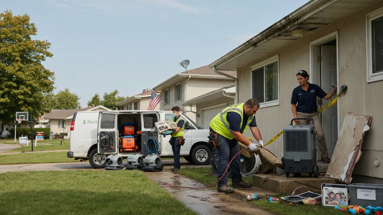 Water Damage Restoration in Meridian, TX near me